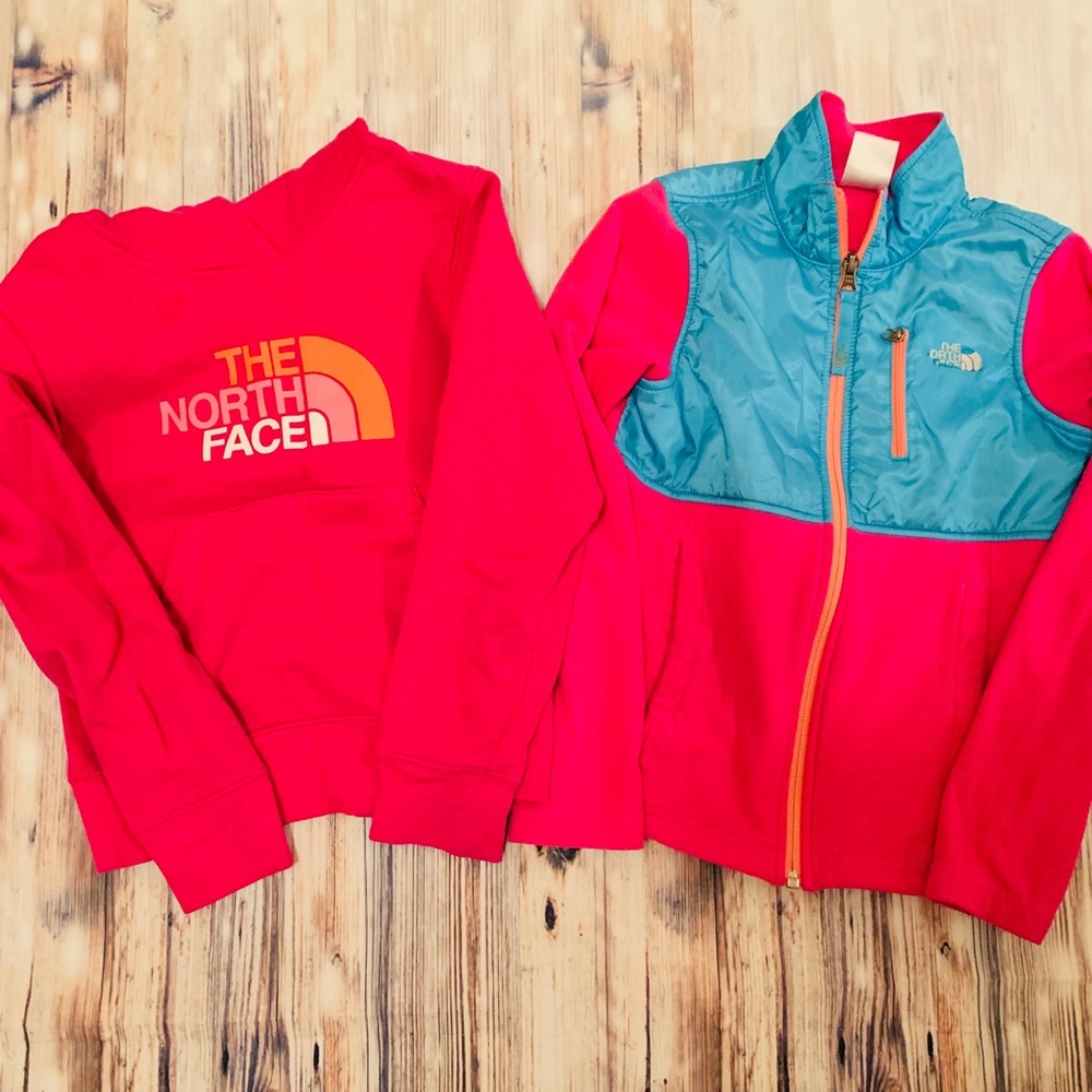 Girls North face bundle